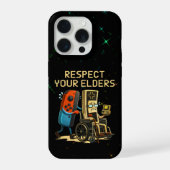 Respect Your Elders Gaming Control Retro Funny (Verso)