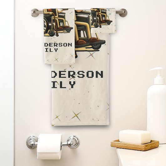 Respect Your Elders Gaming Control Retro Funny Bad Handdoek