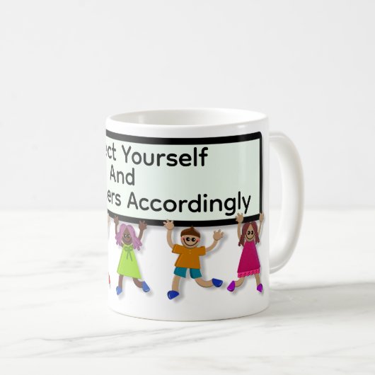 Respect Yourself Coffee Mug (Devant droit)
