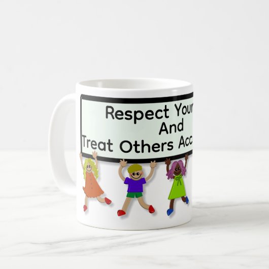 Respect Yourself Coffee Mug (Devant gauche)