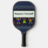 Respect Yourself Pickleball Paddle (Achterkant)