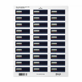 Respect Yourself Return Address Label (Full Sheet)