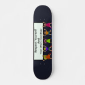 Respecte-toi skateboard (Devant)