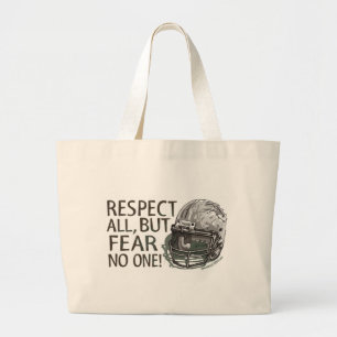 Respecteer alles, maar vrees niemand! Tas