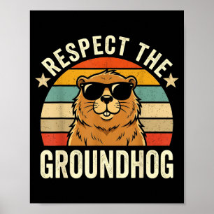 Respecteer de bosmarmot Ground Hog Day 2026 _1 Poster