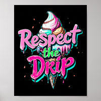 Respecteer De Drip Bysebyll Ijsje Kegel Drip Manne