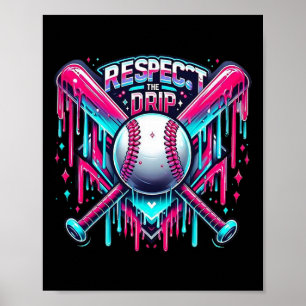 Respecteer De Drip Bysebyll Thuisplaat Ijs Drip Poster