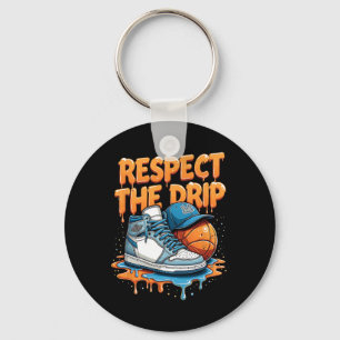 Respecteer De Drip Sneaker Swag Sketll Straatstijl Sleutelhanger