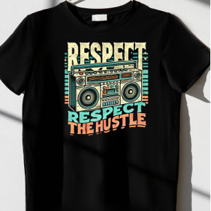 Respecteer de drukte t-shirt