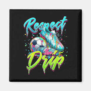 Respecteer De Druppel Voetbal Ijs Druppel Met Spri Magneet
