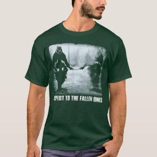 Respecteer de gevallenen motorrijder liefhebber 12 t-shirt