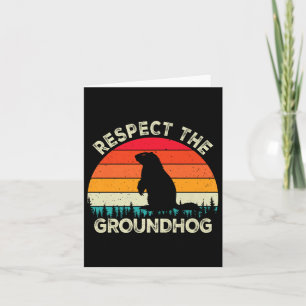 Respecteer de grondhondrodoren Cute Retro Grond Kaart