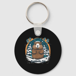 Respecteer de Groundhog Day _1 Sleutelhanger