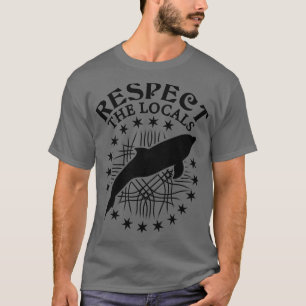 Respecteer de lokale dolfijnen t-shirt