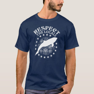 Respecteer de lokale omgeving - Dolphin Lover Quot T-shirt