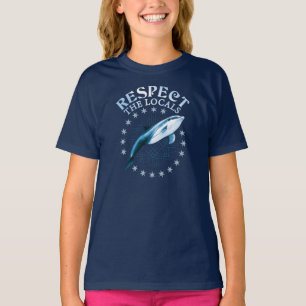 Respecteer de lokale omgeving - Dolphin Lover Quot T-shirt