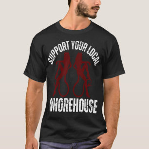 Respecteer de ploeg sneeuw ploeg vrachtwagen chauf t-shirt