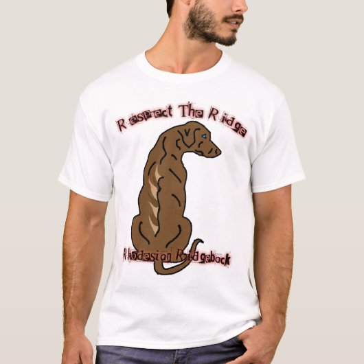 Respecteer de Ridge T-shirt (Voorkant)