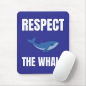 Respecteer de walvis muismat (Met muis)