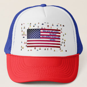  Respecteer Diversiteit  Trucker Pet