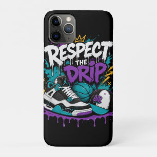 Respecteer het Drip Basketbalontwerp iPhone 11 Pro Hoesje
