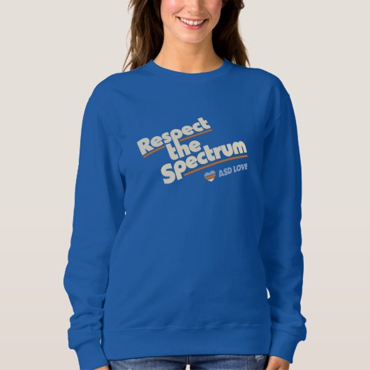 Respecteer het spectrum trui (Voorkant)