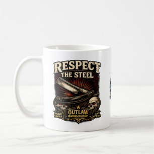 Respecteer het Staal – Straight Razor Mok