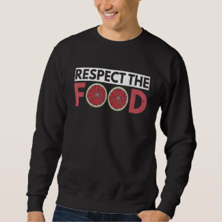 Respecteer het voedsel voor een voedingsdeskundige trui