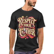 Respecteer Je Moeder 70s Groovy Y2K Retro Moeder