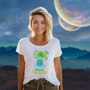 Respecteer je moeder, Vegan Activism T-shirt