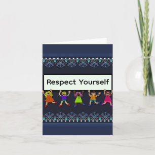 Respecteer Jezelf Wenskaart Kaart