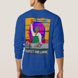 Respecteer ons Labour Crew Neck Sweatshirt Unisex