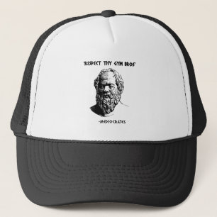 Respecteer Thy Gym Bros Trucker Pet