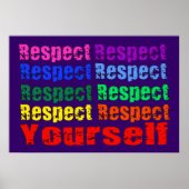 Respecteer uzelf poster (Voorkant)
