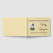 Respecteerbaar en elegant Memorial Guestbook Gastenboek (Volledig)