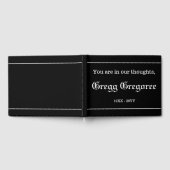 Respecteerbaar, gepersonaliseerd Memorial Guestboo Gastenboek (Volledig)