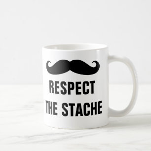 Respectez la tache drôle de tasse de café pour hom
