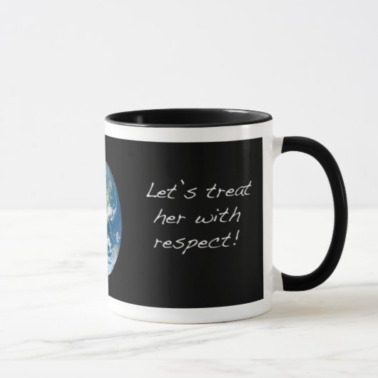 Respectez la tasse de la terre (Droite)