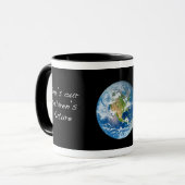 Respectez la tasse de la terre (Devant gauche)