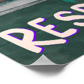 Respectez notre affiche de travail (Coin)