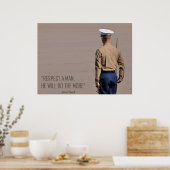 Respectez Une Poster Homme (Cuisine)