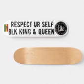 RESPECTEZ-VOUS BLK KING /QUEEN Skateboard (Horz)