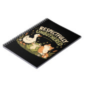 Respectueusement Imperturbable - Cahier à Spirale (Côté gauche)
