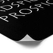 Respice adspice Prospice Poster (Hoek)