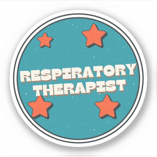 Respiratie therapeut sticker (Voorkant)