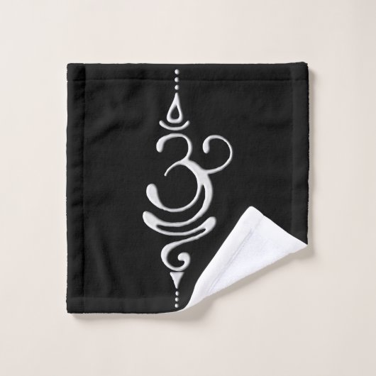 Respiration d'argent (Gant de toilette)