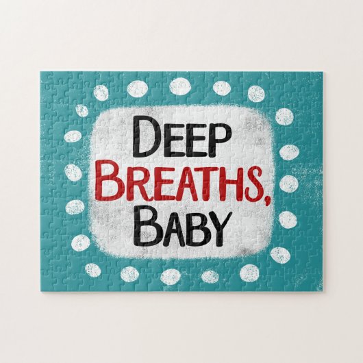 Respirations profondes, Puzzle de puzzle bébé (Horizontal)