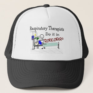 Respiratoire Therapisten doen dat in Trendelenburg Trucker Pet