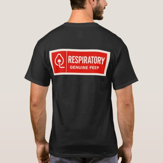 RESPIRATORY PEEPS T-SHIRT (Achterkant)