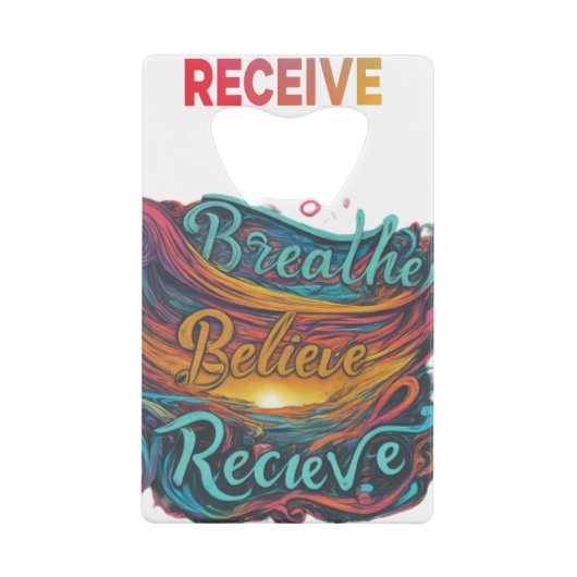 Respire, Crois, Recevoir - (Devant)